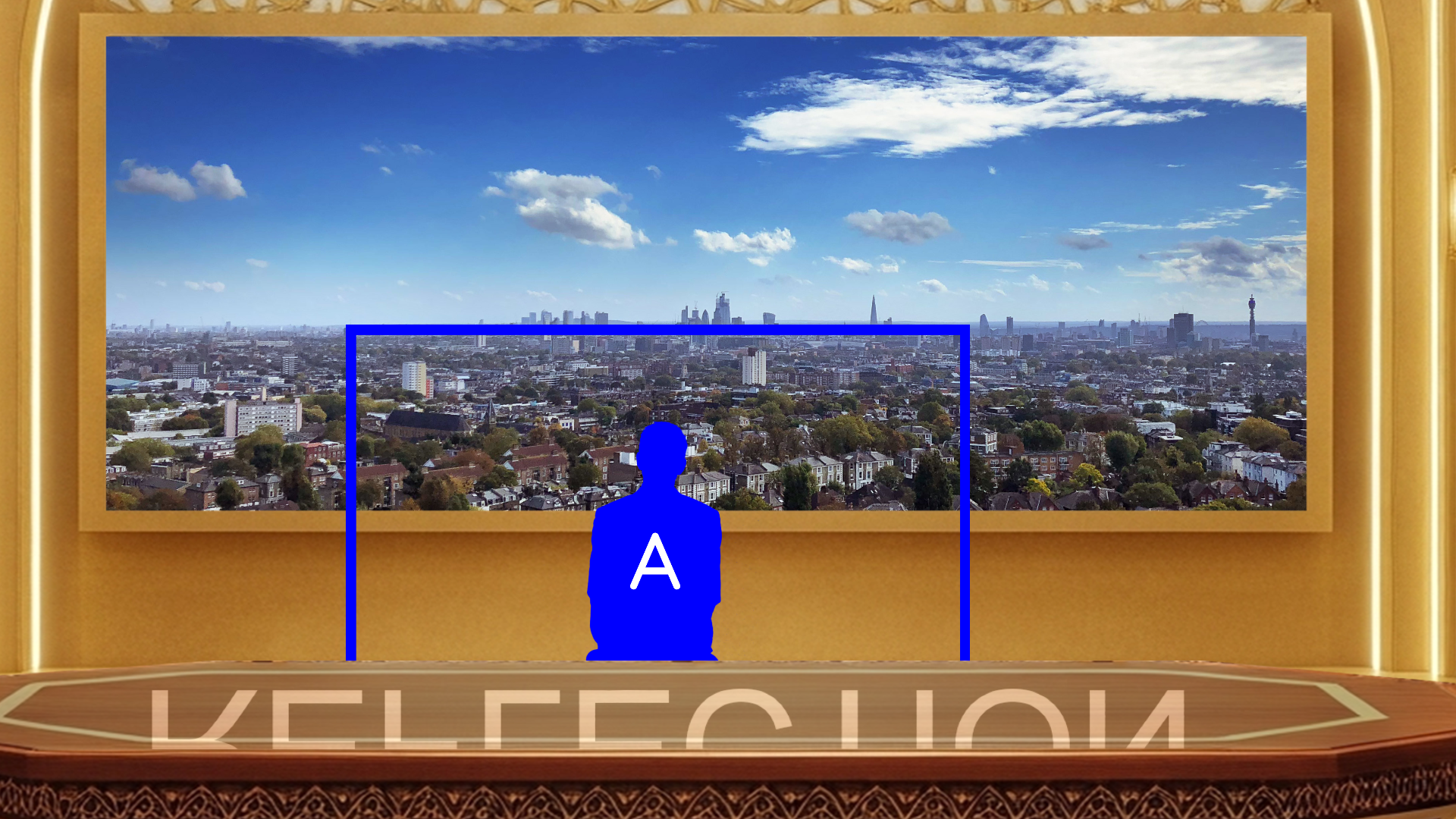 Professional Virtual Studio Set for vMix talk show and news broadcast with customizable green screen backgrounds