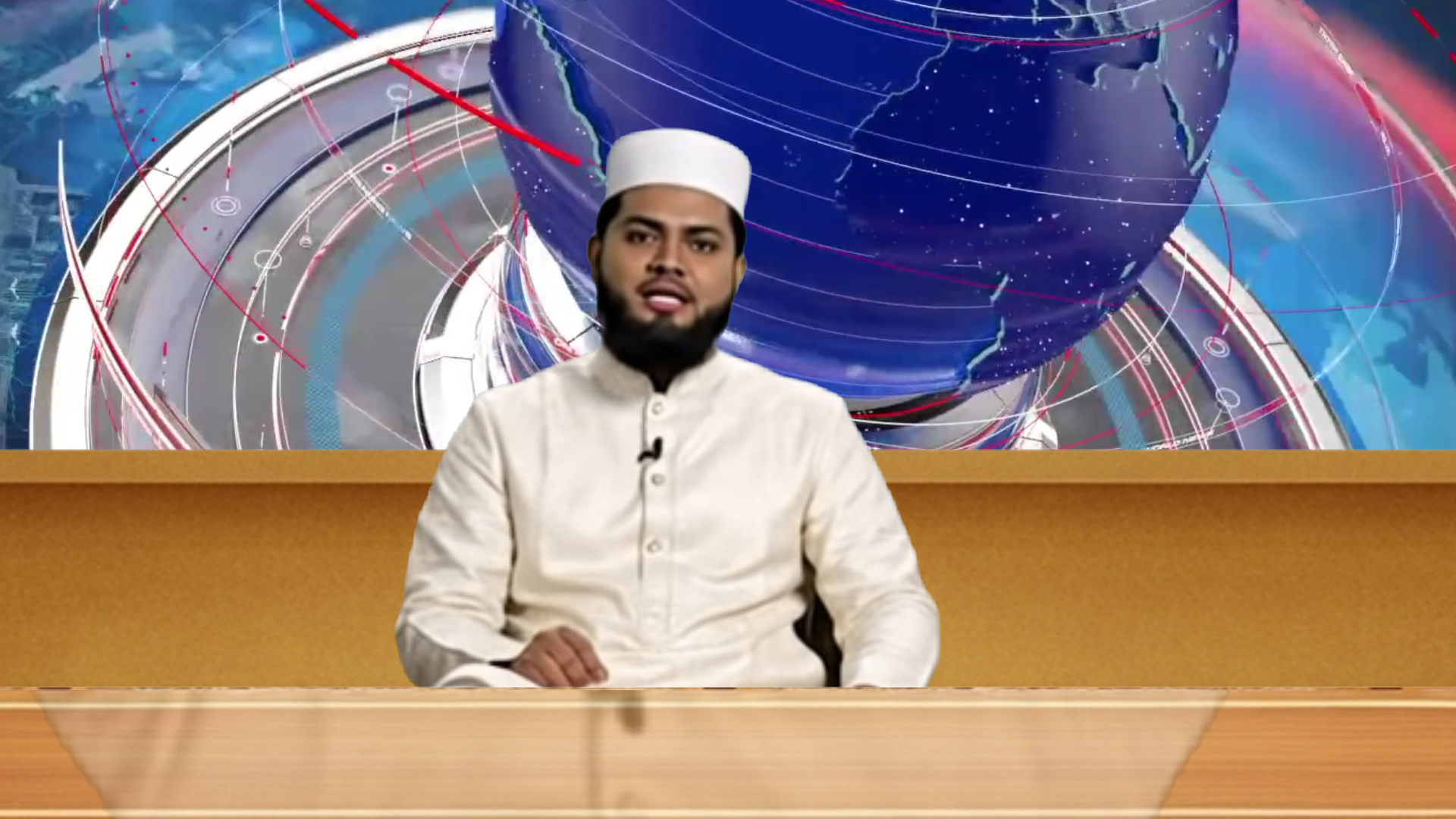 Professional Virtual Studio Set for vMix talk shows and news broadcasts with customizable green screen backgrounds and high-resolution scenes