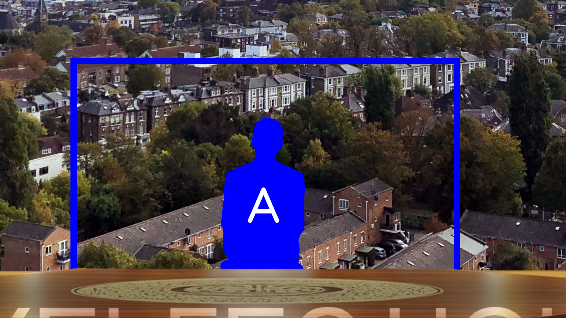 Professional Virtual Studio Set for vMix talk show and news with customizable green screen backgrounds and multiple camera angles