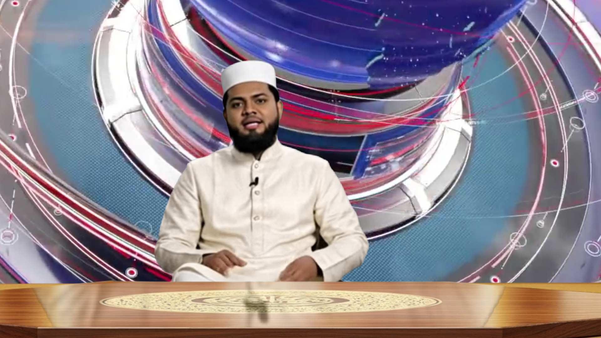 Professional Virtual Studio Set for vMix talk shows and news with customizable green screen backgrounds and multiple camera angles