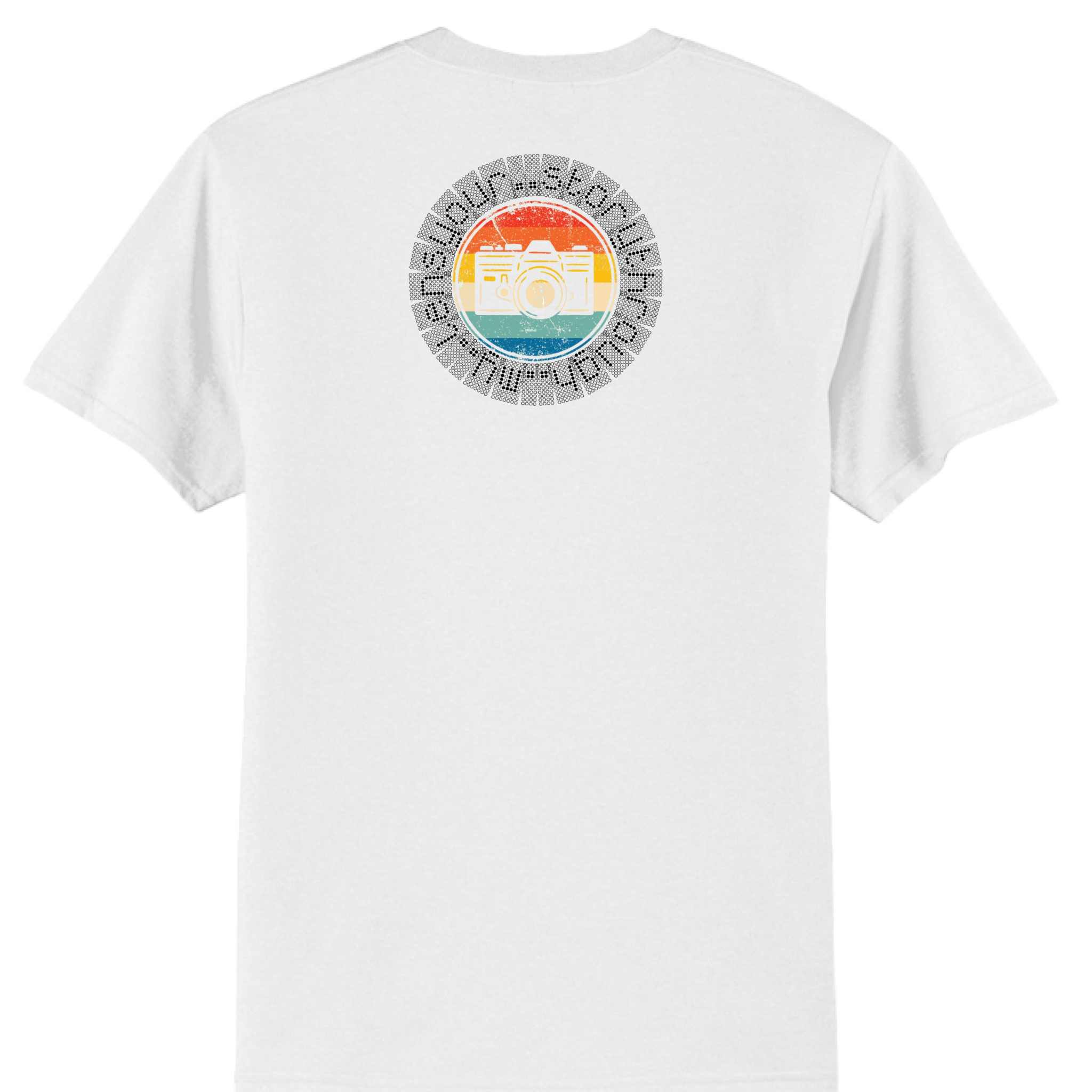 Port & Company PC55T tall core blend tee made with recycled polyester and cotton blend