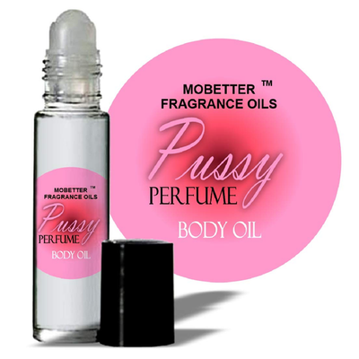 Pussycat Perfume Body Oil Impression 10ml roll-on bottle with modern packaging and long-lasting fragrance
