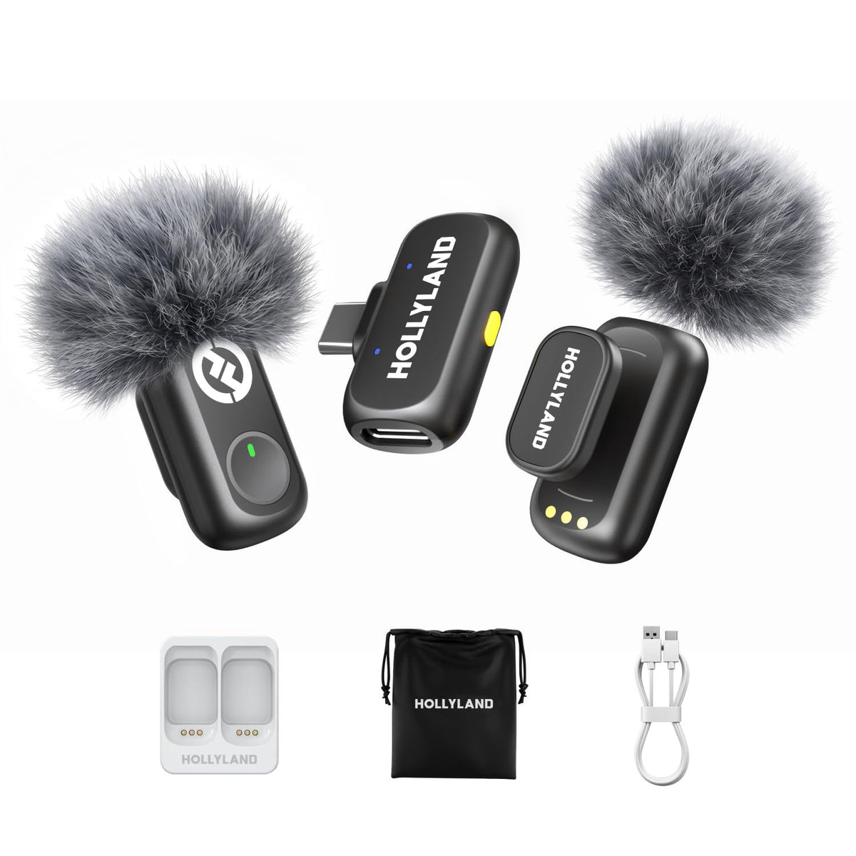 Hollyland Lark A1 Wireless Microphone for iPhone Android