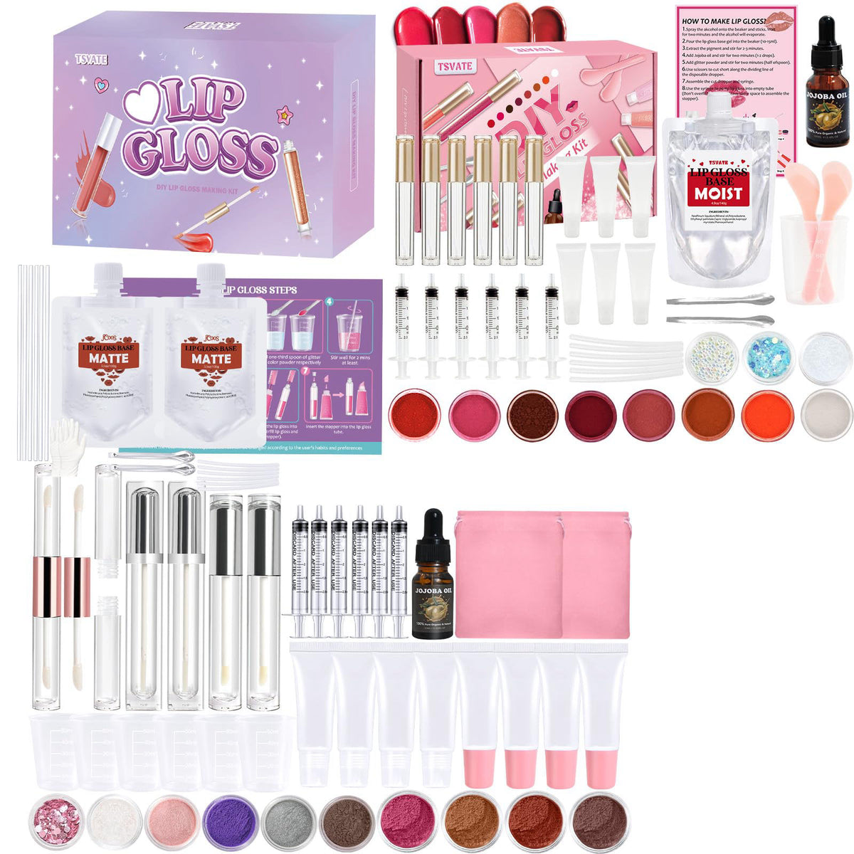 Lip Gloss Making Kit Lipgloss Making Kit for Women Beginner