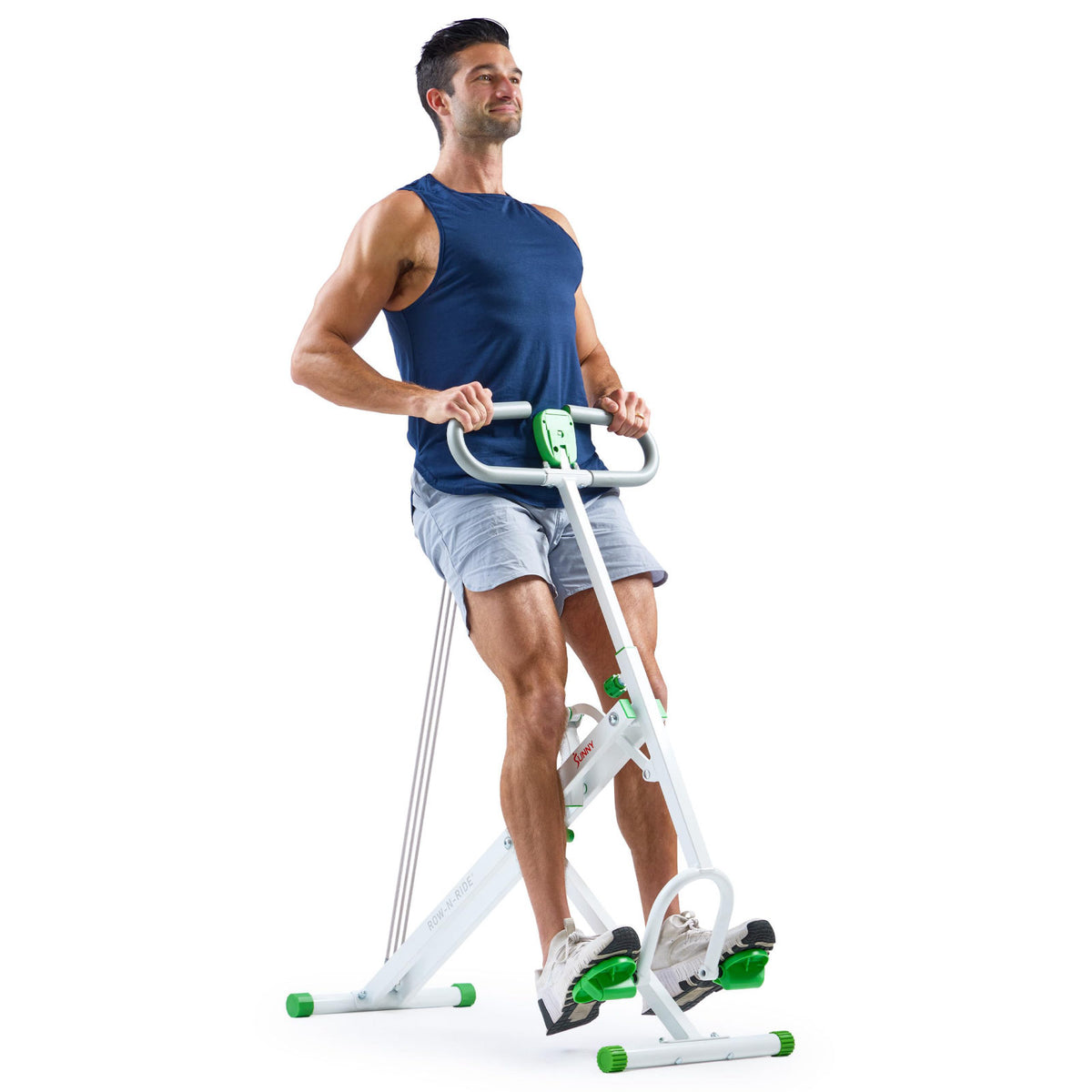 Sunny Health Fitness Smart Row N Ride Glute Leg Trainer