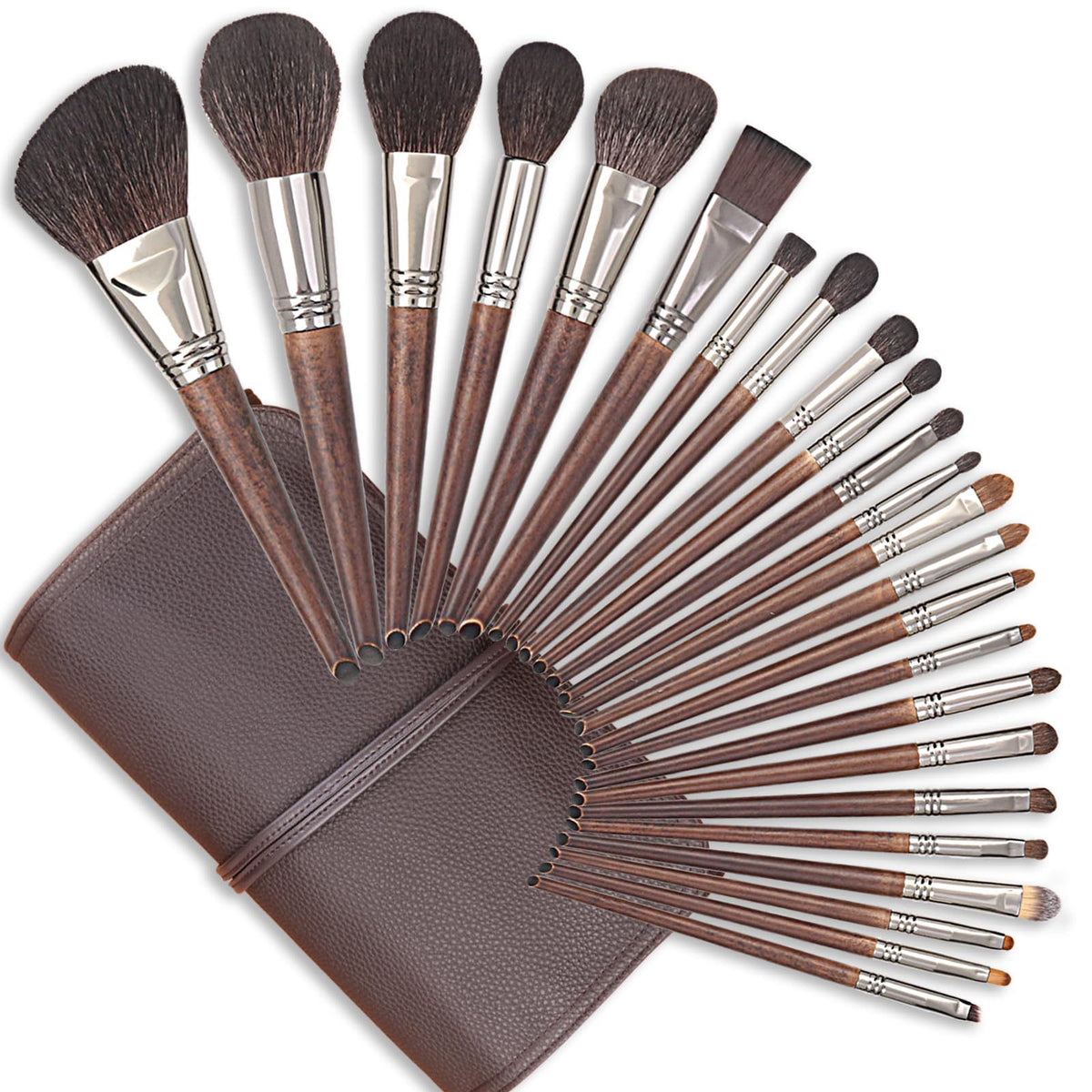 ENZO KEN Deluxe Professional Natural Goat Hair Makeup Brush
