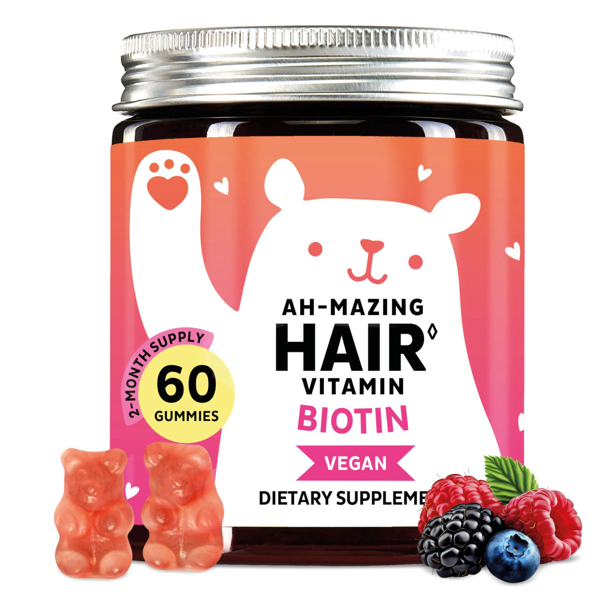 Bears with Benefits Biotin 5 000 mcg Hair Growth Gummies