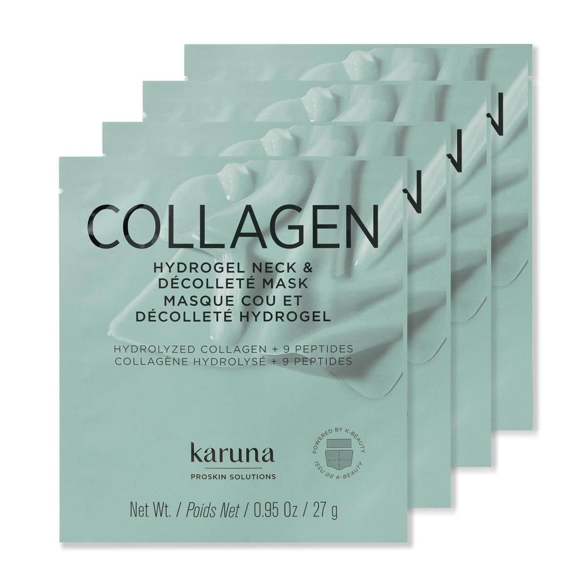 Karuna Collagen Hydrogel Neck Mask 4 Pack