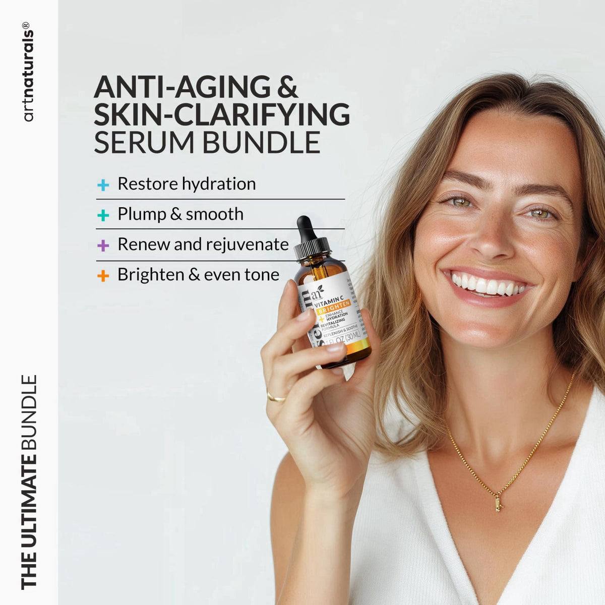 ArtNaturals Vitamin C Skincare Serum Set 4 Piece