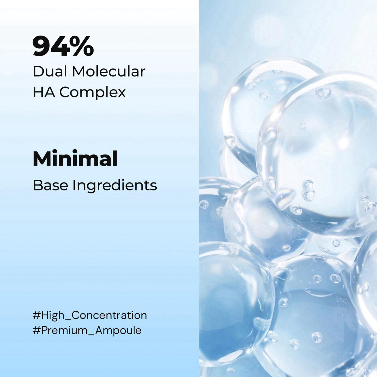 PAMS IBC Ampoule 100 Hyaluronic Acid 95 HA Complex