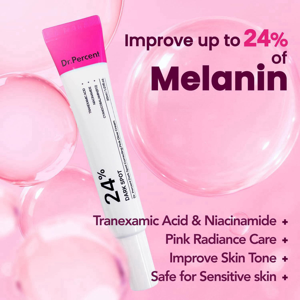 Dark Spot 24 Correcting Pink Glow Cream
