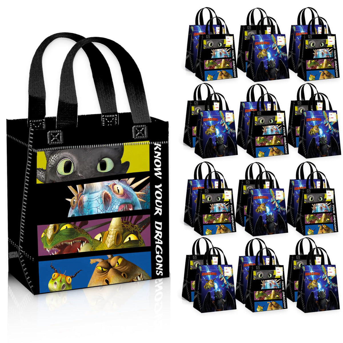 How to Train Your Dragon Party Favor Bags for Kids Birthday