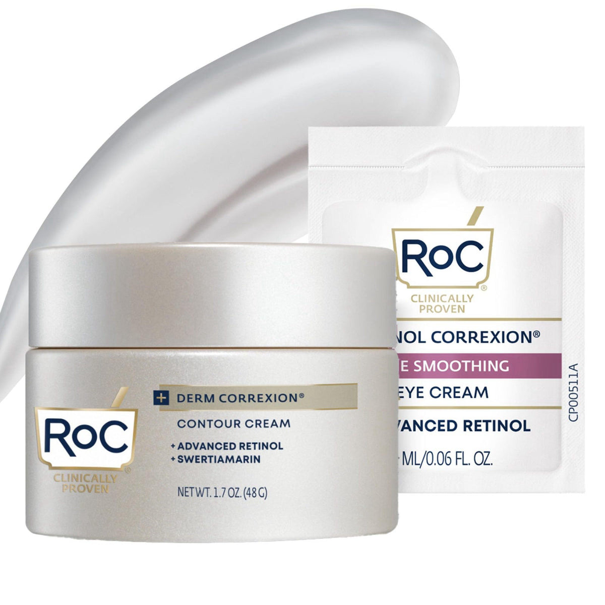 RoC Derm Correxion Neck Cream Retinol Hyaluronic Acid