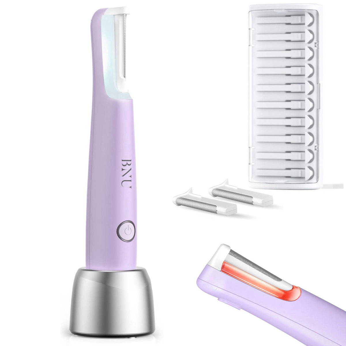 Dermaplane Razor for Women Face Peach Fuzz Removal Sonic