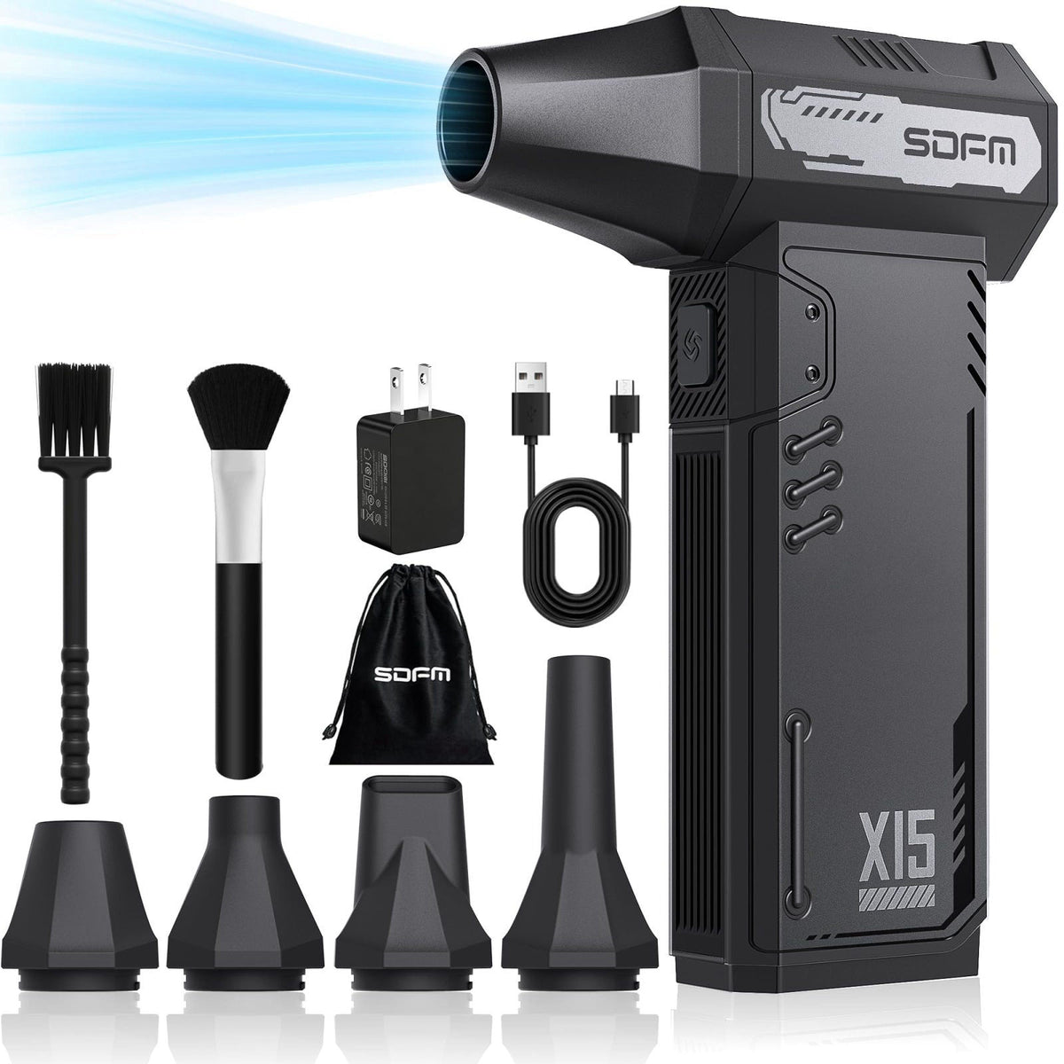 Compressed Air Duster 180 000RPM High Speed brushless Motor