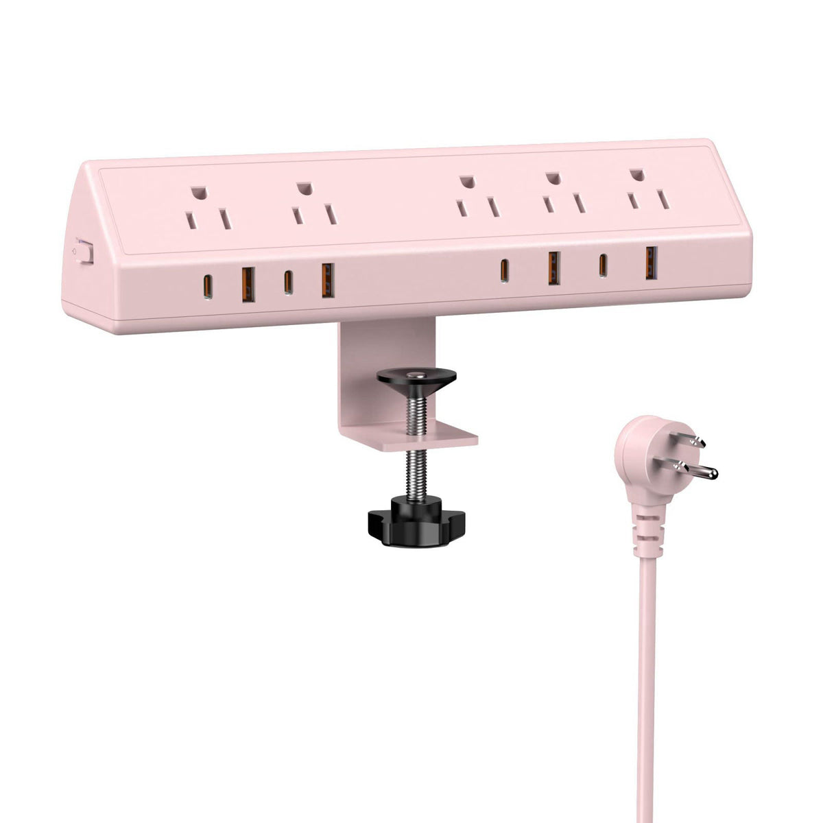 Jgstkcity Desk Clamp Power Strip USB C 65W Surge Protector