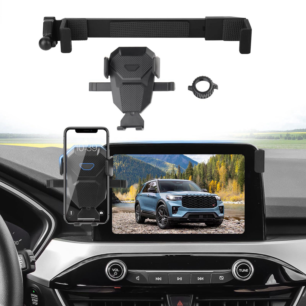 Sunsdrew Car Phone Holder for Ford Escape 2020 2026