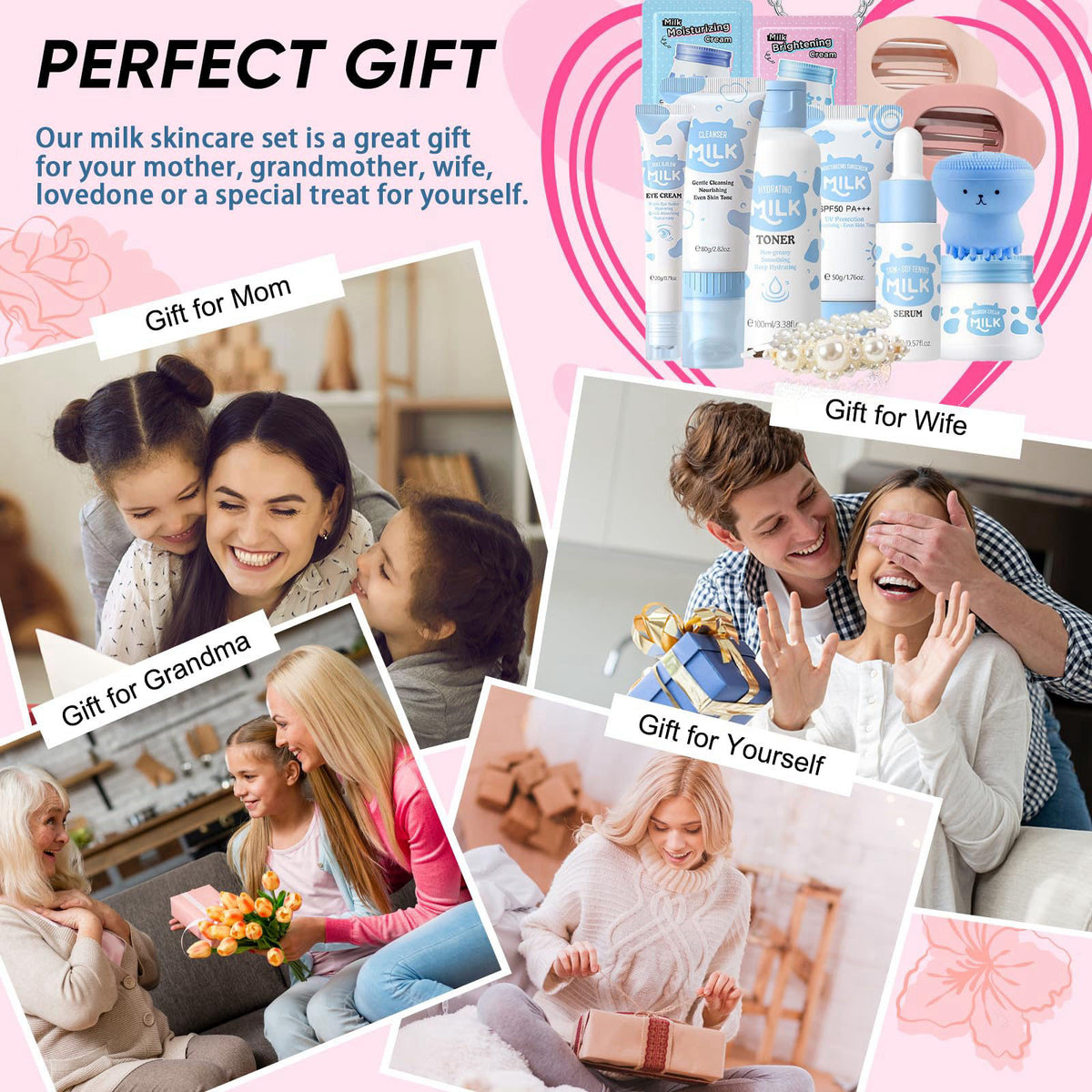 Milk Skin Care Set