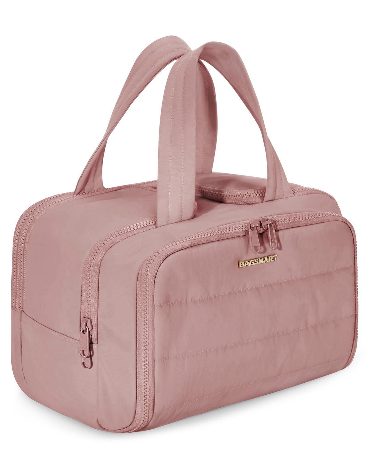 BAGSMART Travel Toiletry Bag Lightweight Large Wide open