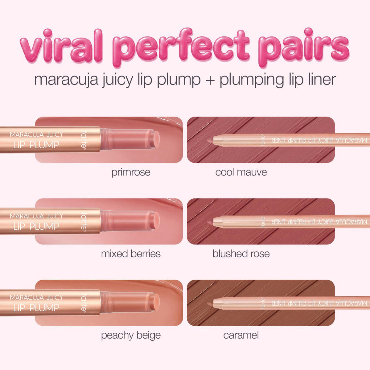 tarte maracuja juicy lip plump – Hydrating & Volumizing Lip Plumper Gloss Balm with Nourishing Hyaluronic Acid & Vitamin