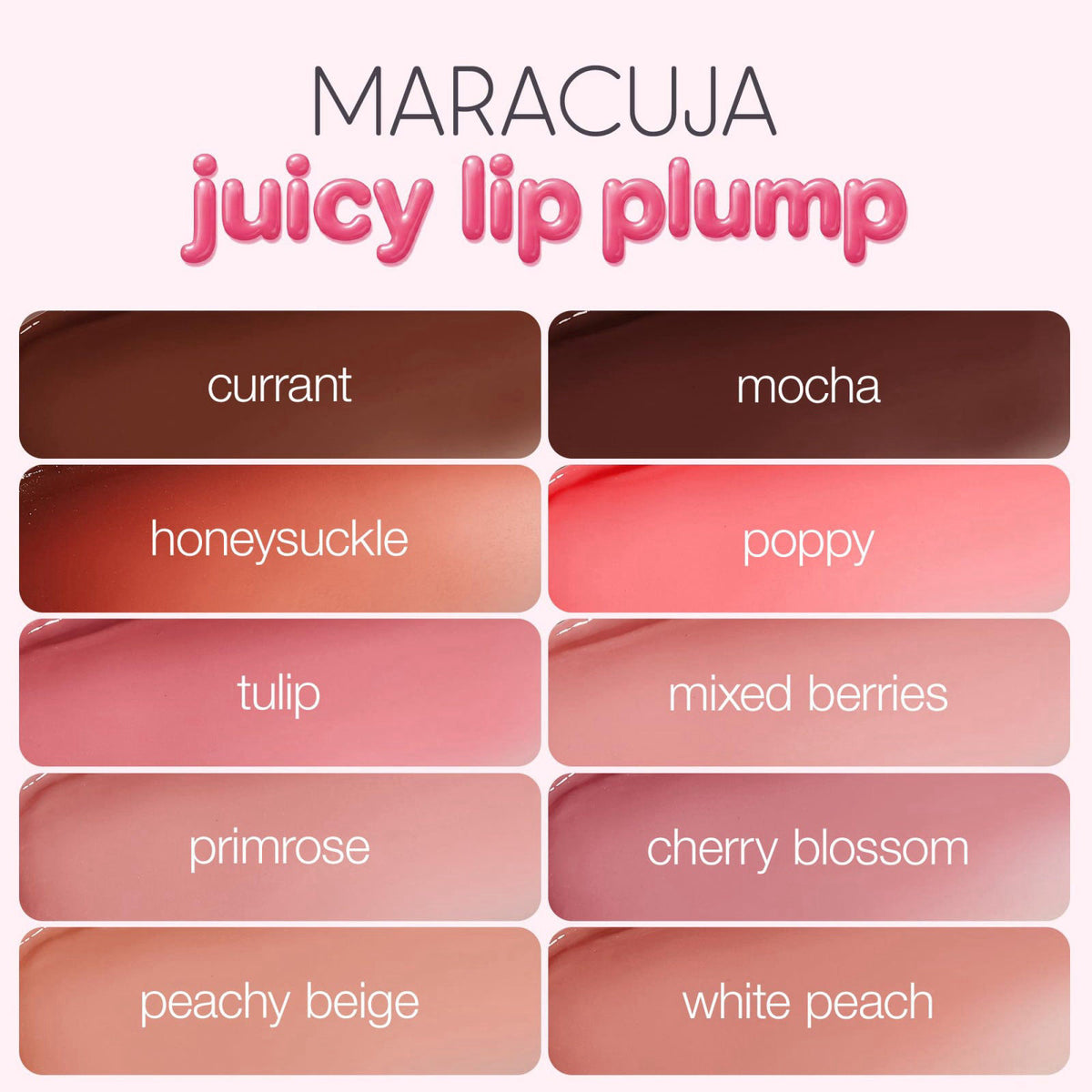 tarte maracuja juicy lip plump – Hydrating & Volumizing Lip Plumper Gloss Balm with Nourishing Hyaluronic Acid & Vitamin