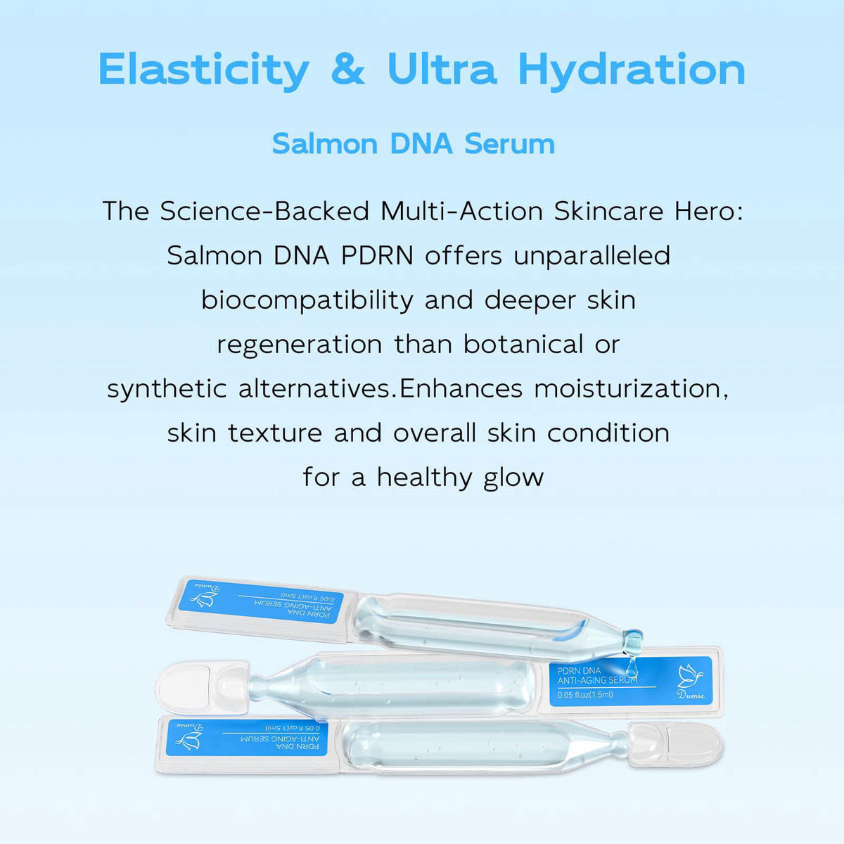 Salmon DNA PDRN Anti Aging Serum 5000ppm Salmon Egg DNA