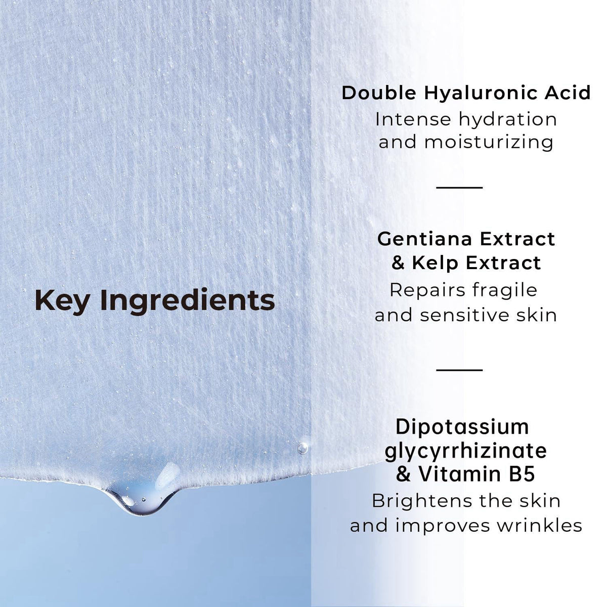 WIS Hyaluronic Acid Face Mask 24 EA with Hyaluronic Acid by +WIS+ — view 7