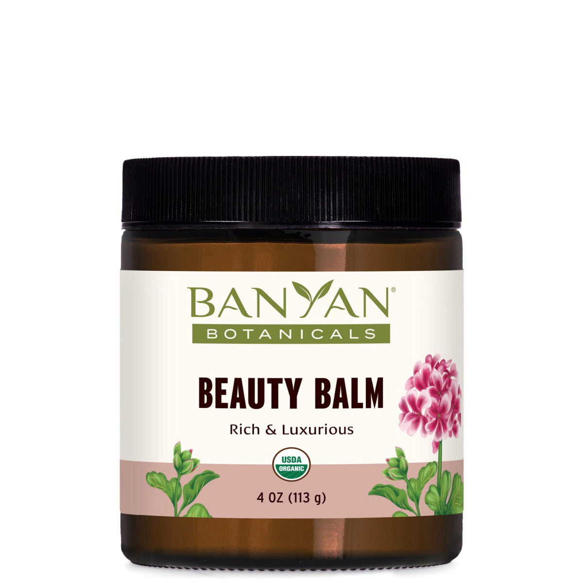 Banyan Botanicals Beauty Balm – Organic Face & Body Moisturizer with Shatavari & Ashwagandha – Rich Night Cream, Hand & 