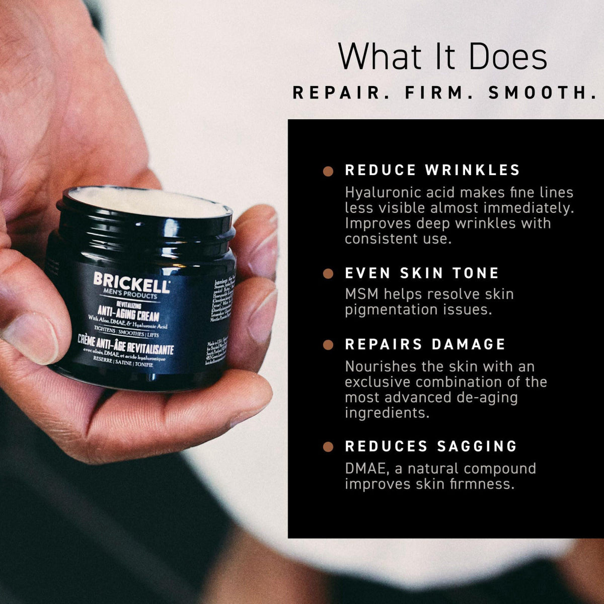 Brickell Men s Revitalizing Anti Aging Cream For Men Anti by Brickell Men's Products — view 5