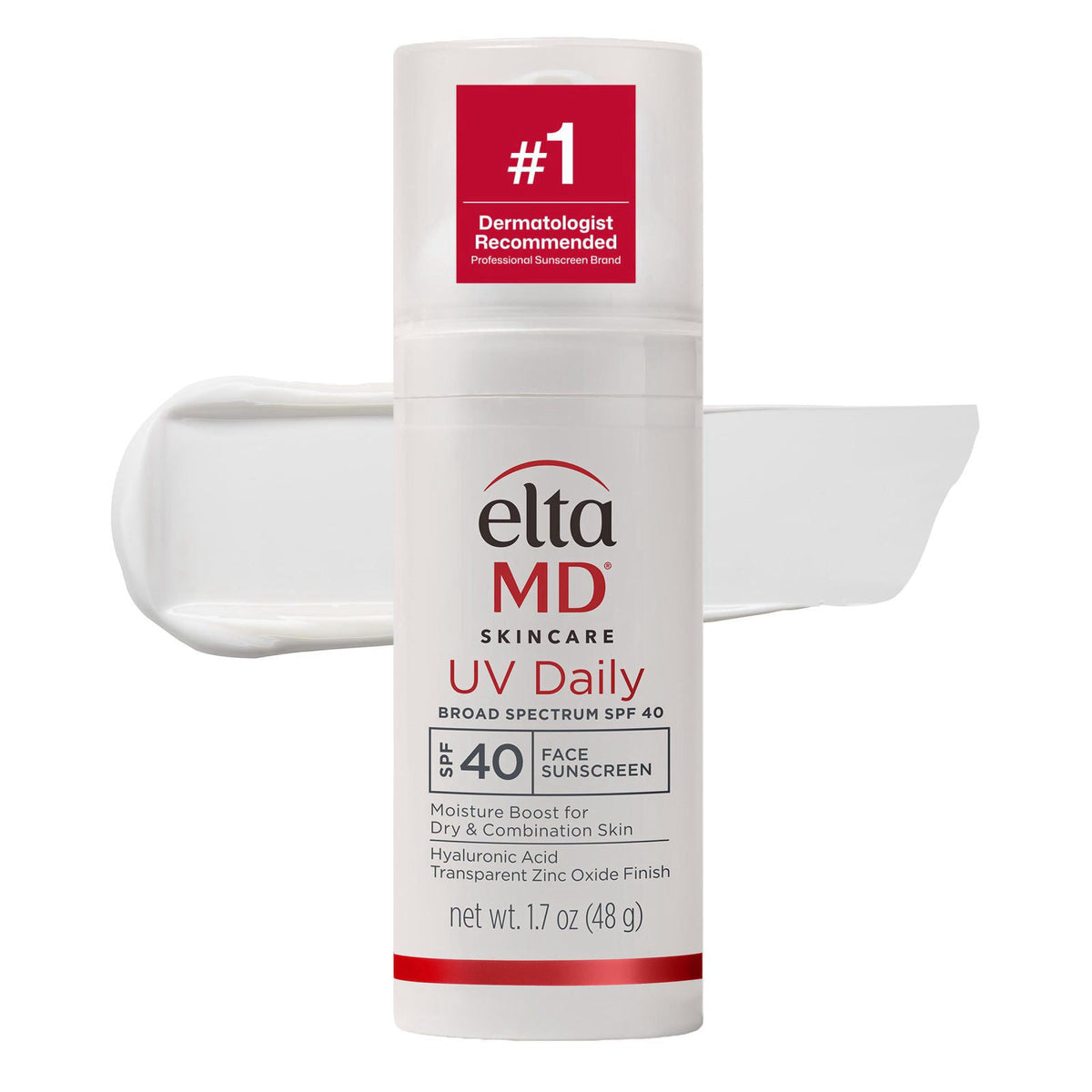 EltaMD UV Daily Face Sunscreen Moisturizer Zinc Oxide SPF 40 by Premium Selection — view 2