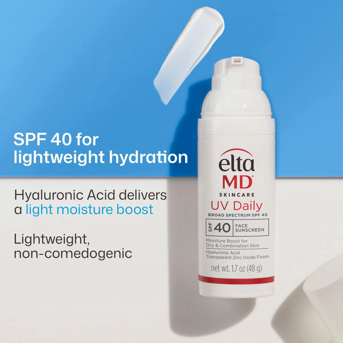 EltaMD UV Daily Face Sunscreen Moisturizer Zinc Oxide SPF 40 by Premium Selection — view 3