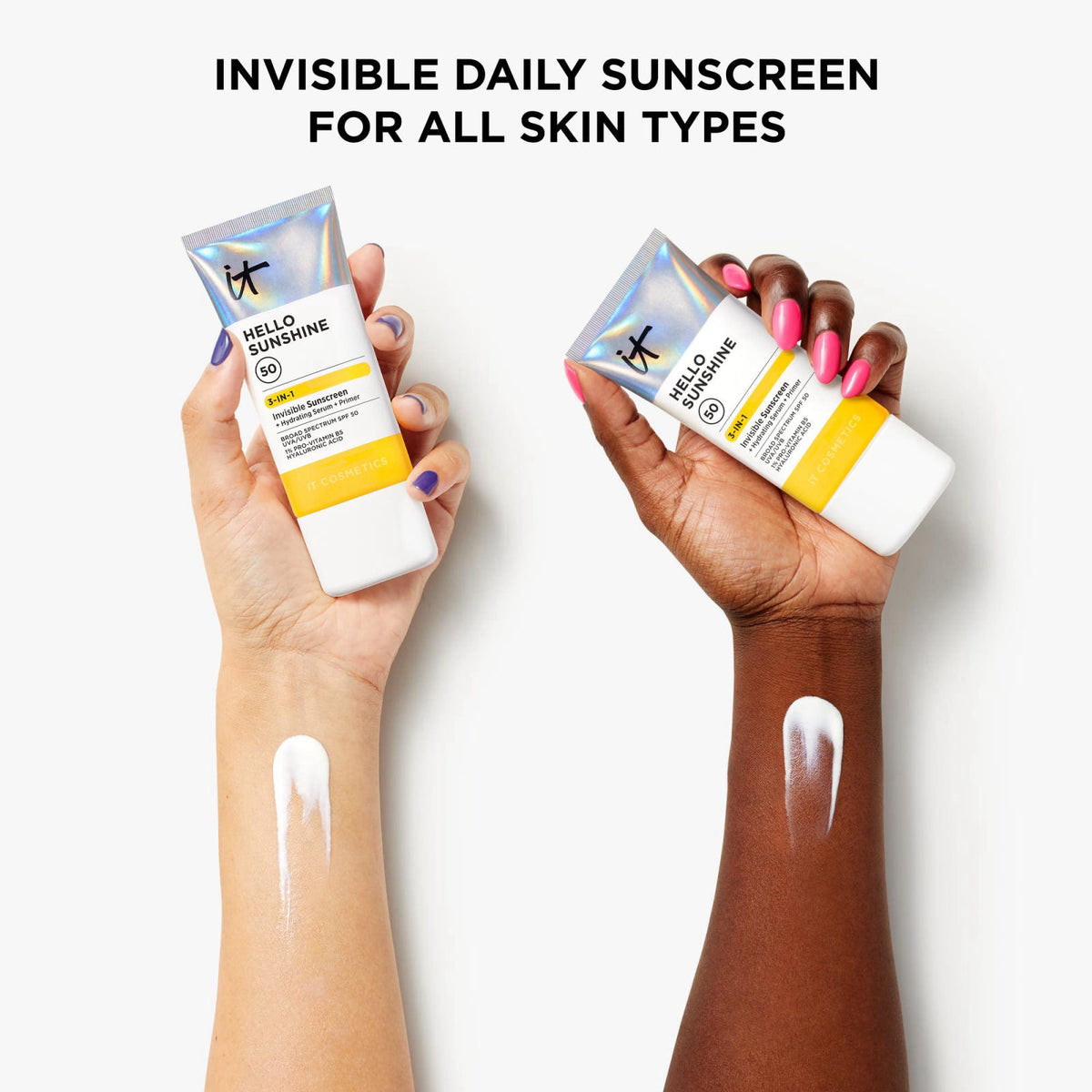 IT Cosmetics Hello Sunshine Hydrating Serum Facial Sunscreen by Premium Selection — view 6