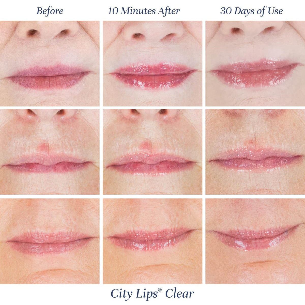 City Beauty City Lips Clear Plumping Lip Gloss, Hyaluronic Acid 0.16oz – alternate angle