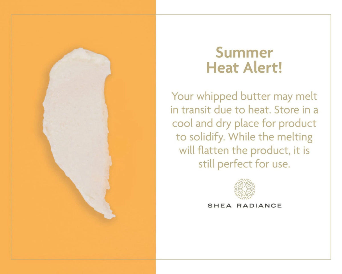 Shea Radiance P U R E Whipped Shea Butter with Colloidal