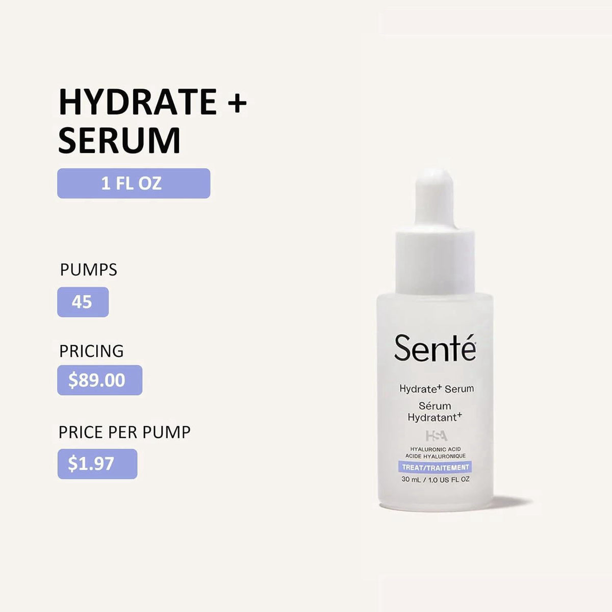 Sent Hydrate Serum by Sente — view 4
