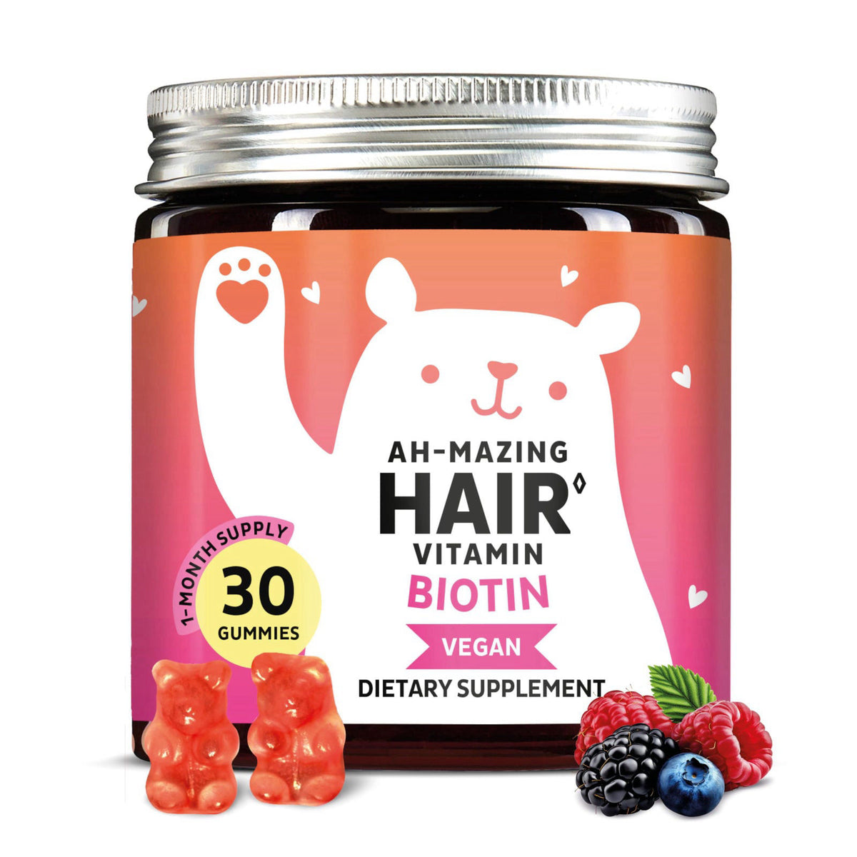 Bears with Benefits Biotin 5 000 mcg Hair Growth Gummies — view 8