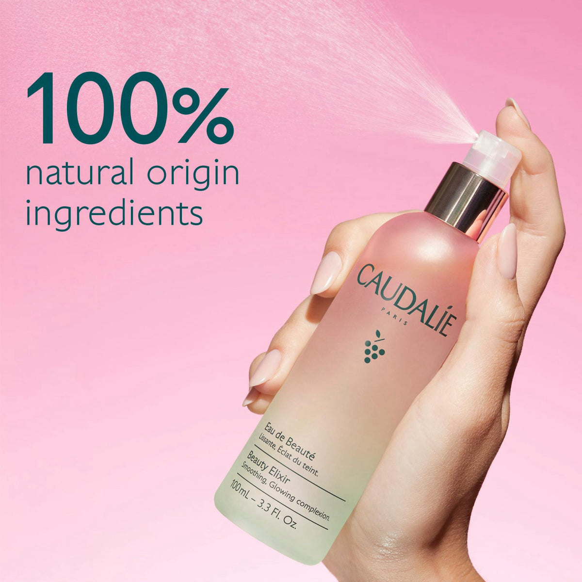Caudalie Beauty Elixir Prep Set Makeup Glow Face Mist