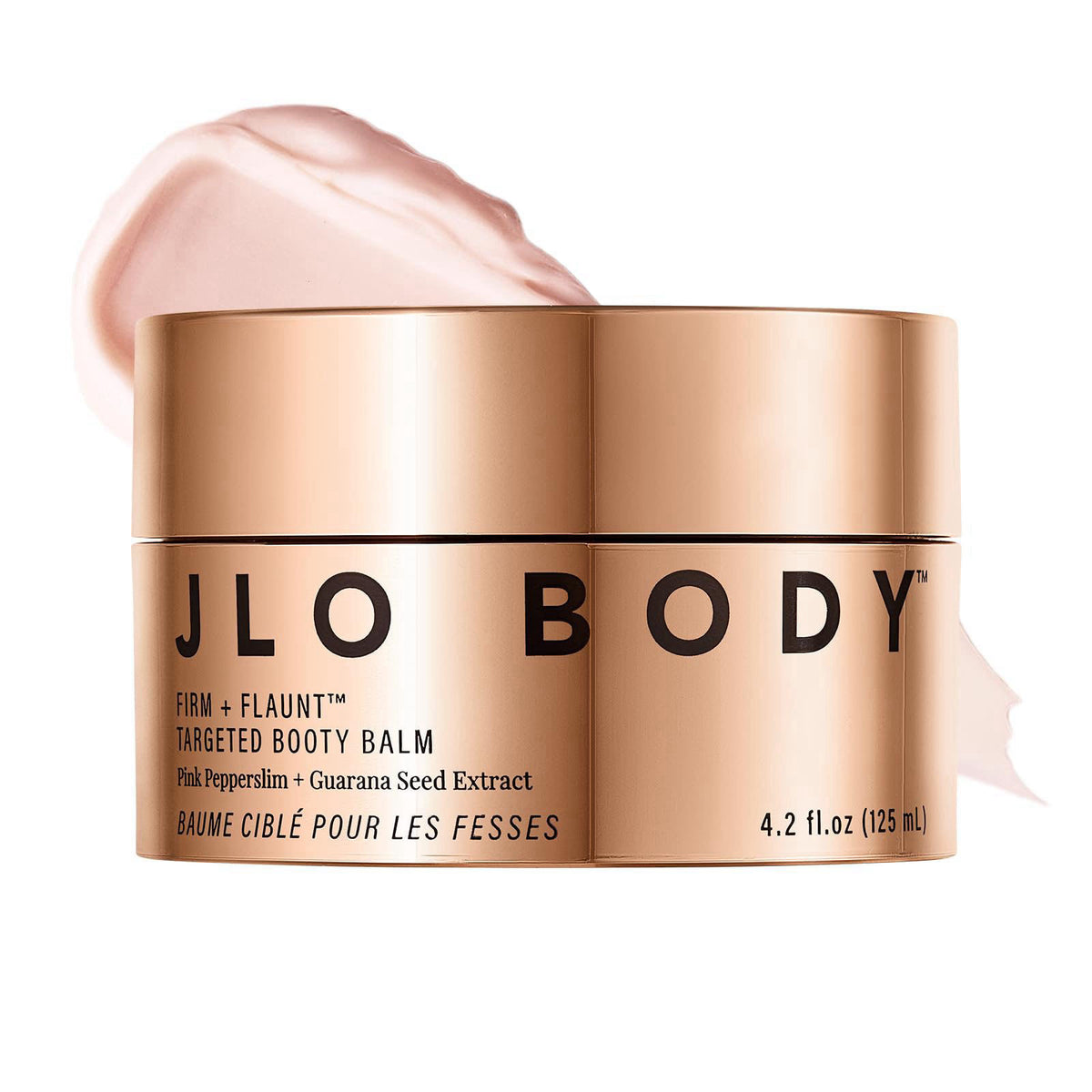 JLO BEAUTY Firm + Flaunt Booty Balm for Butt, Hips, Thighs & Arms, 4.2 Oz – product photo (Creams)