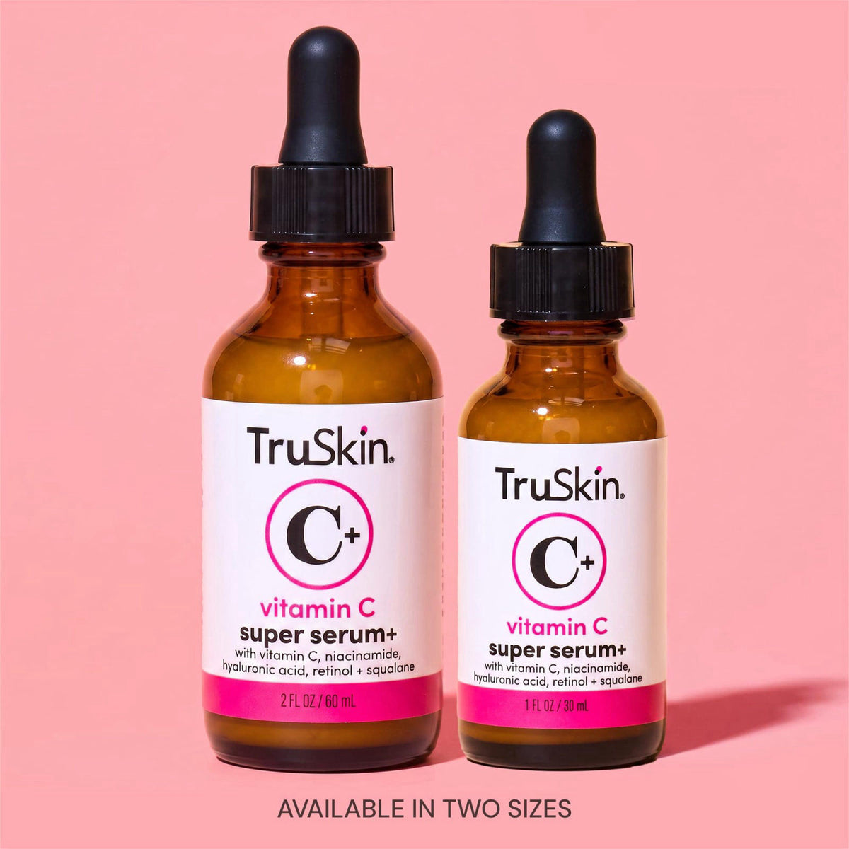 TruSkin Vitamin C+ Serum for Face with Retinol and Niacinamide - 2 fl oz – alternate angle