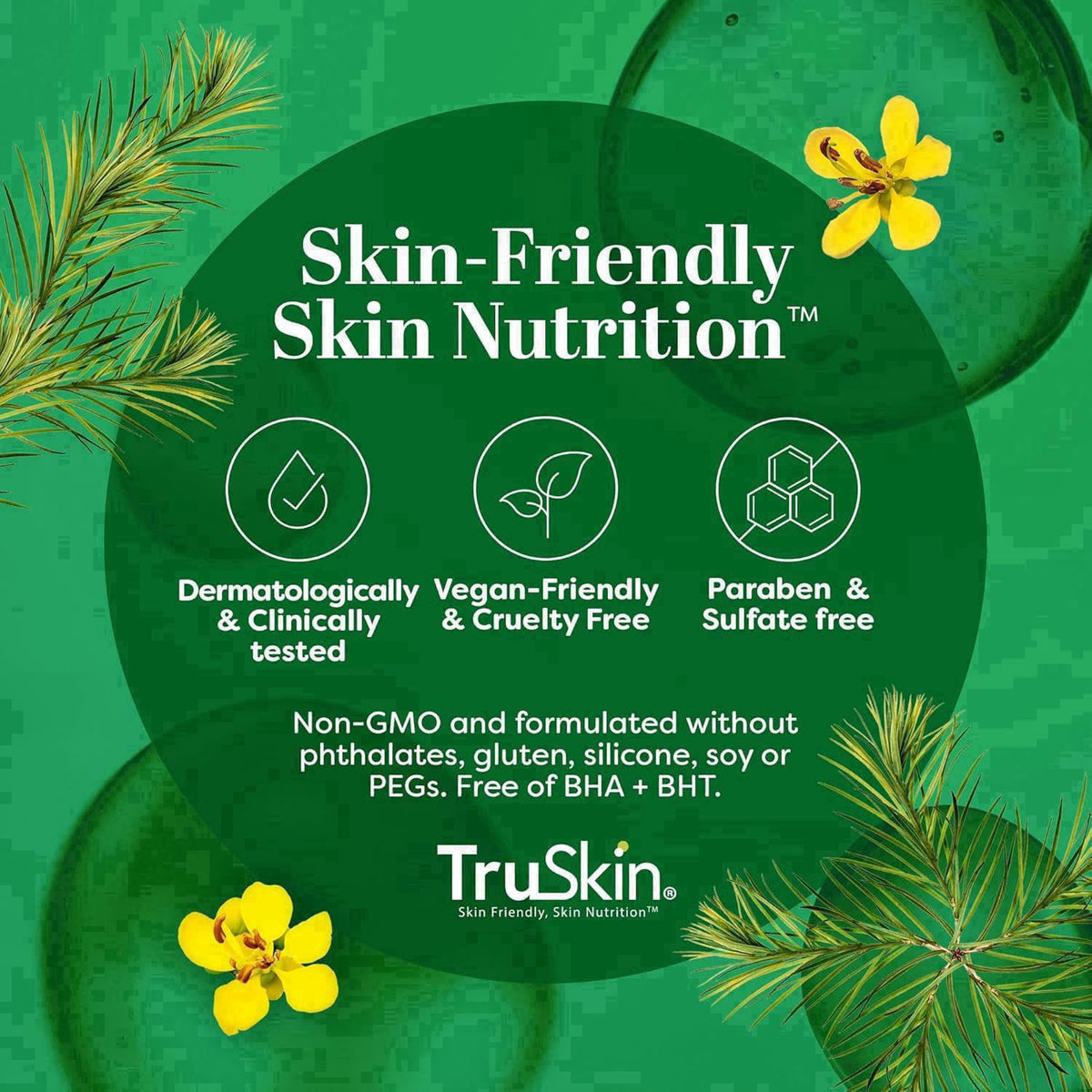 TruSkin – Serums on display