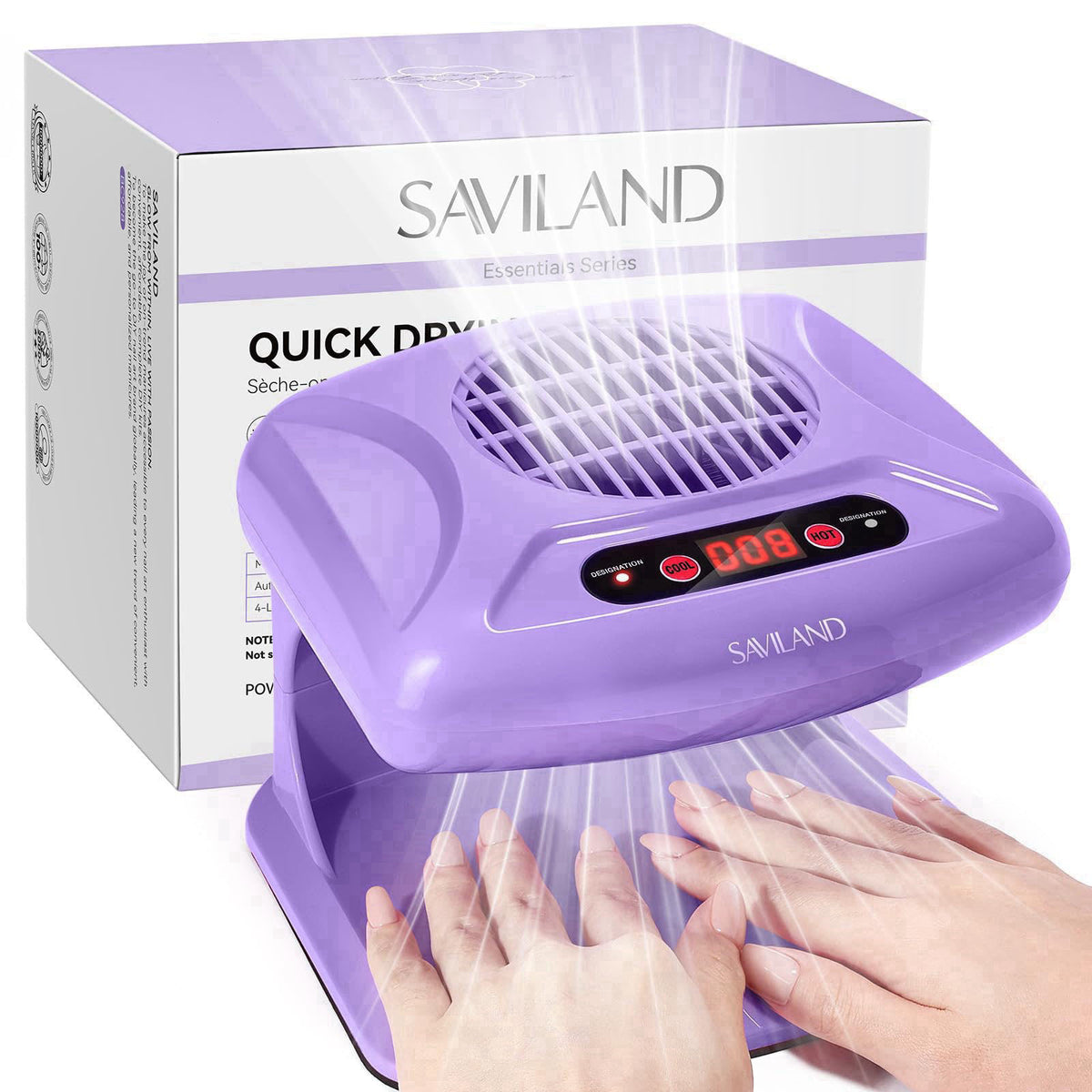 SAVILAND 300W Automatic Sensor Nail Dryer for Regular Polish