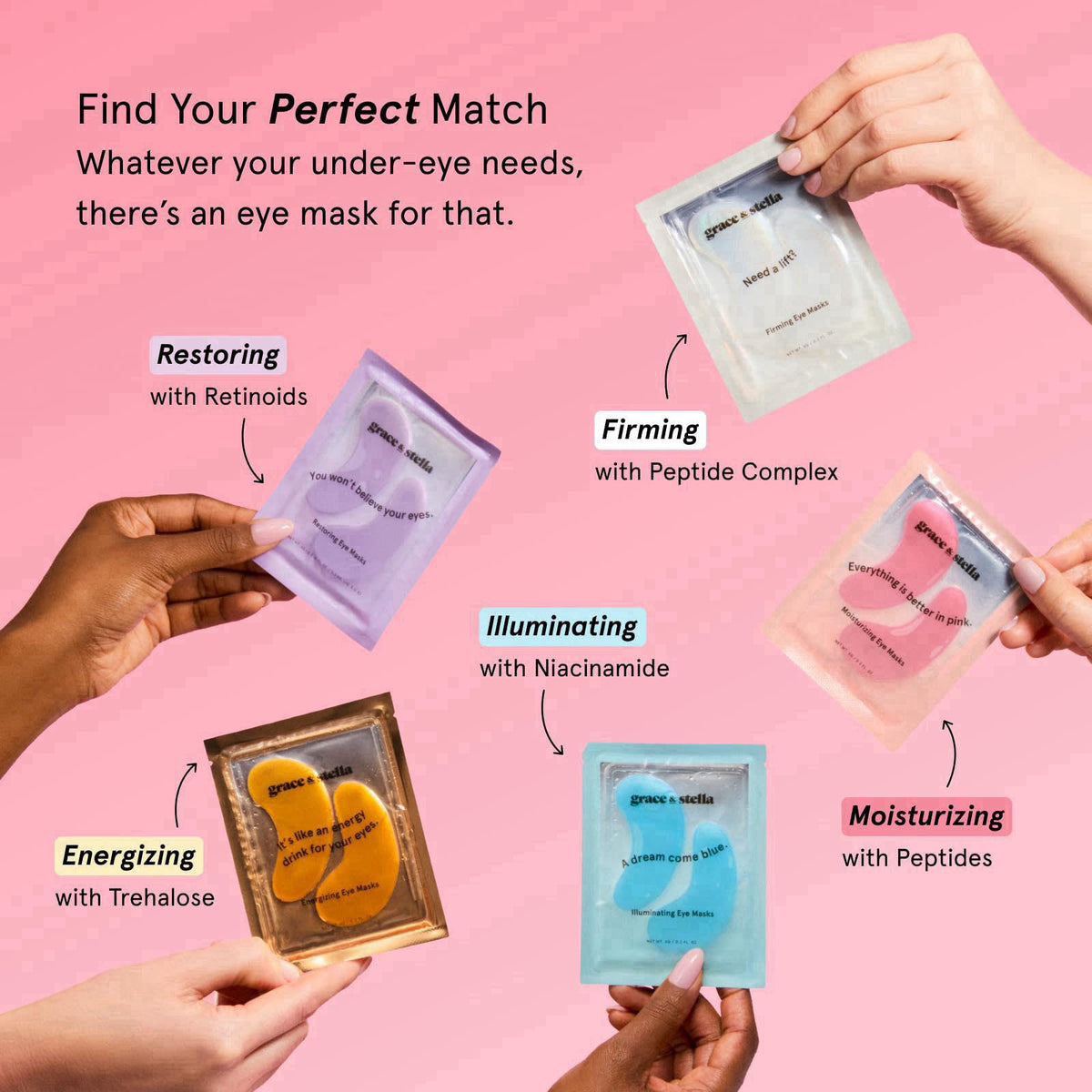 grace stella Award Winning Eye Patches for Puffy Eyes