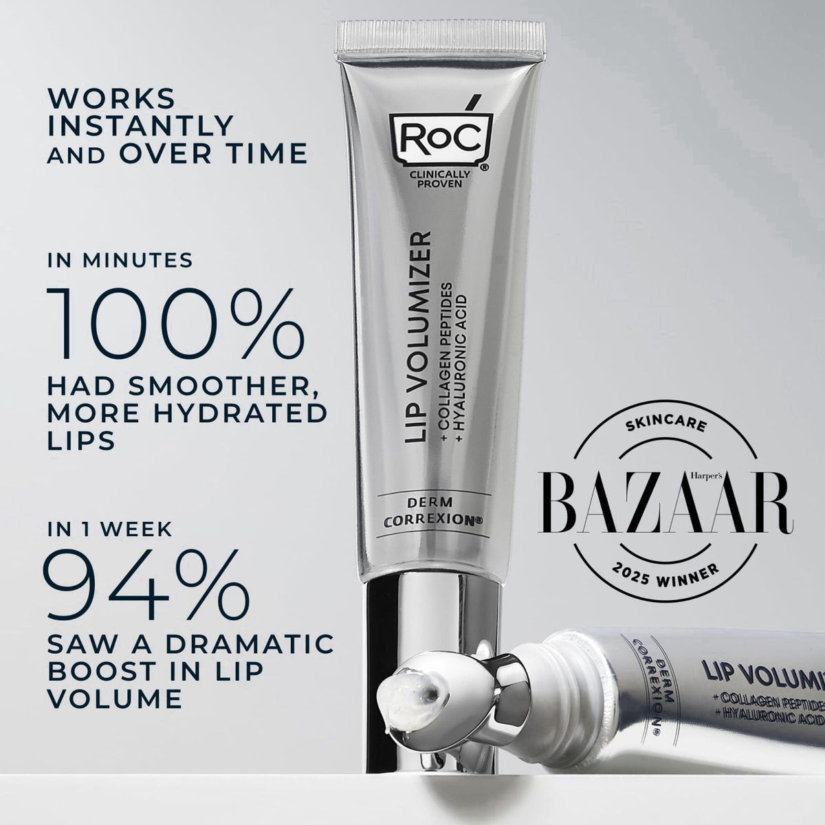 RoC Derm Correxion Lip Volumizer Hyaluronic Acid Lip Plumper