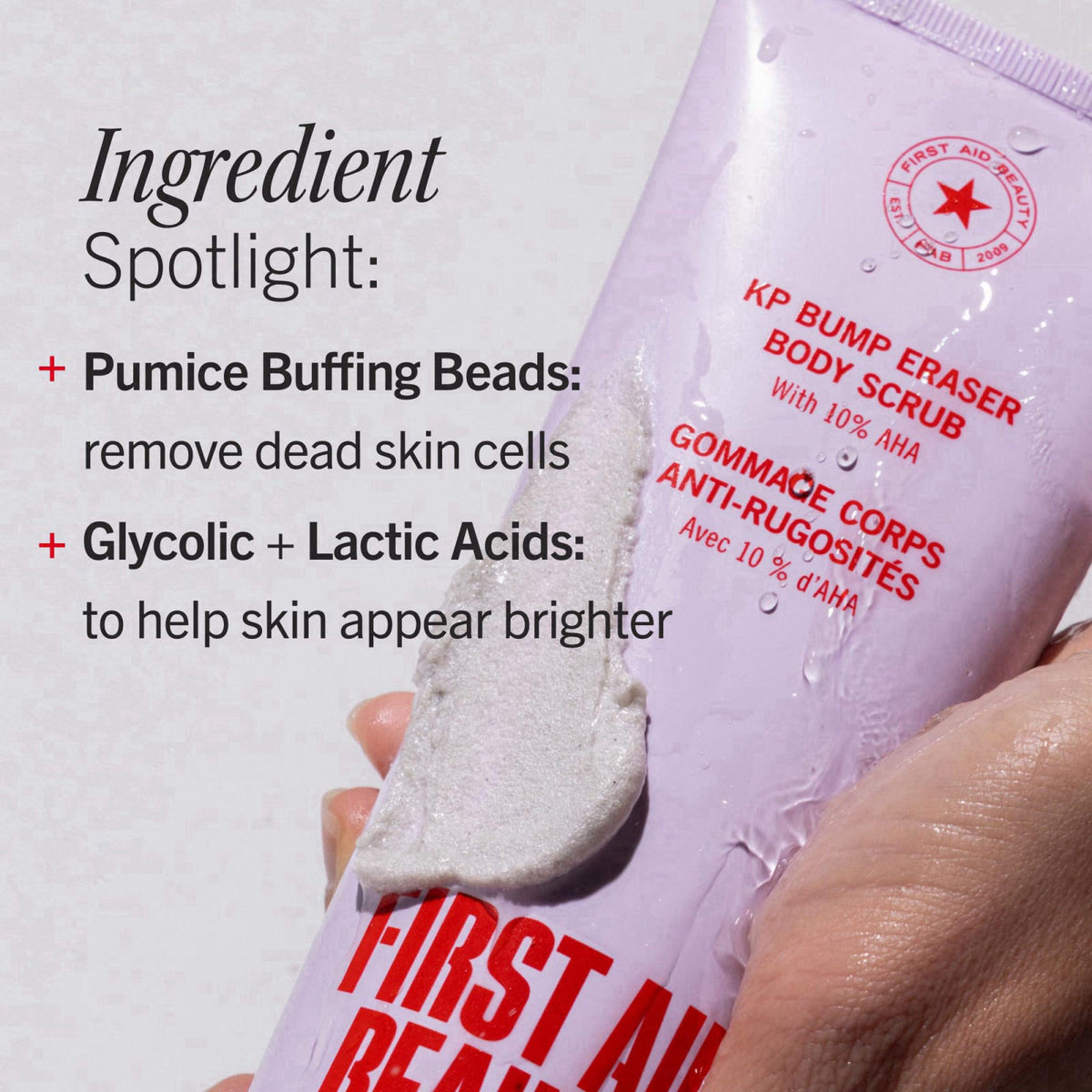 First Aid Beauty KP Bump Eraser Scrub 10 AHA Sensitive Skin