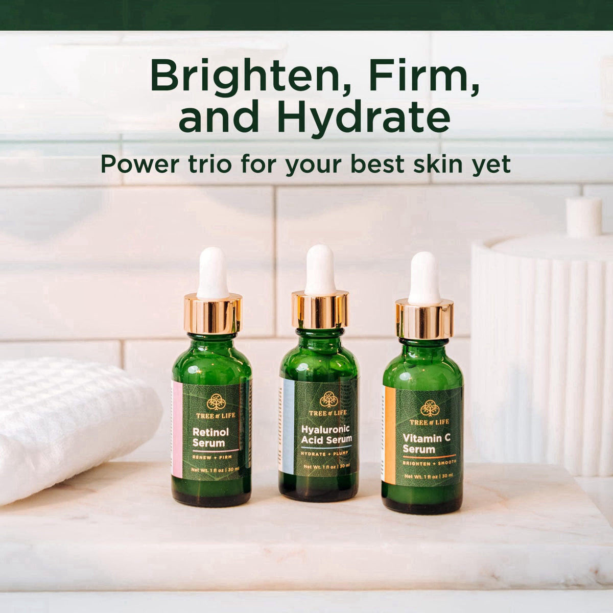Tree of Life Face Serum Skin Care Facial Serum for Women and