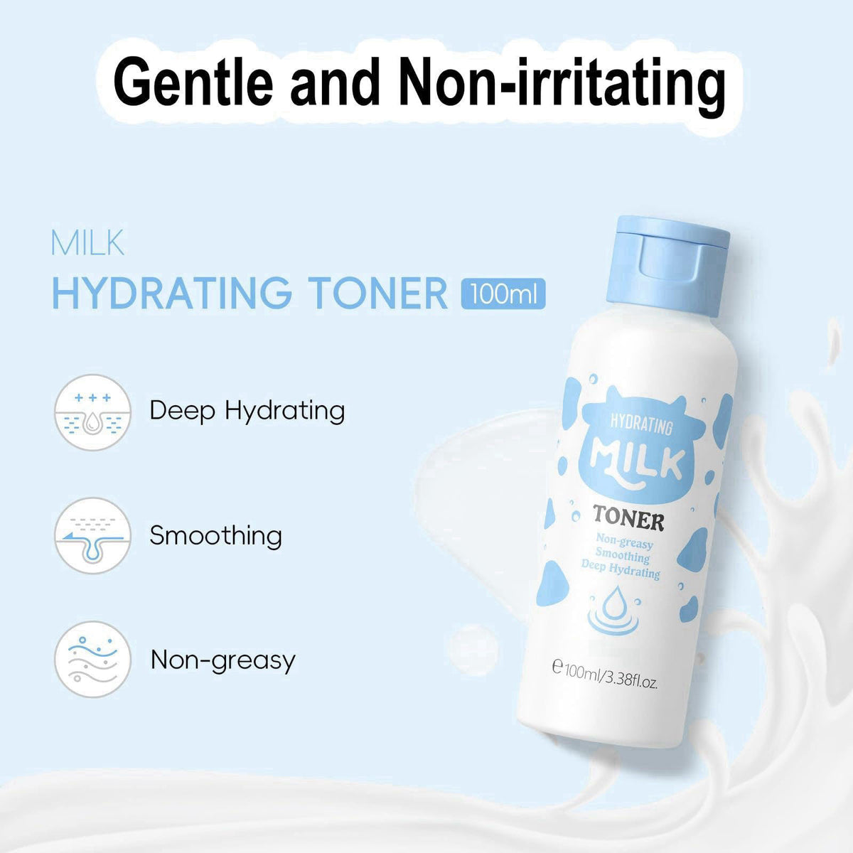 Milk Skin Care Set for Kids 12 IN 1 Moisturizing Gentle Milk