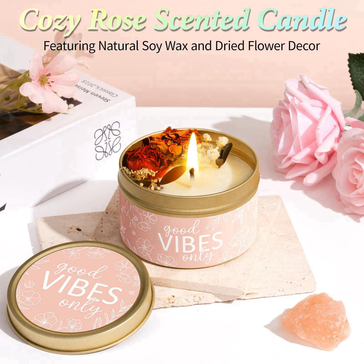 MAYICIVO Spa Gifts Baskets for Women, Bath Sets Christmas Birthday Gifts for Women – full view