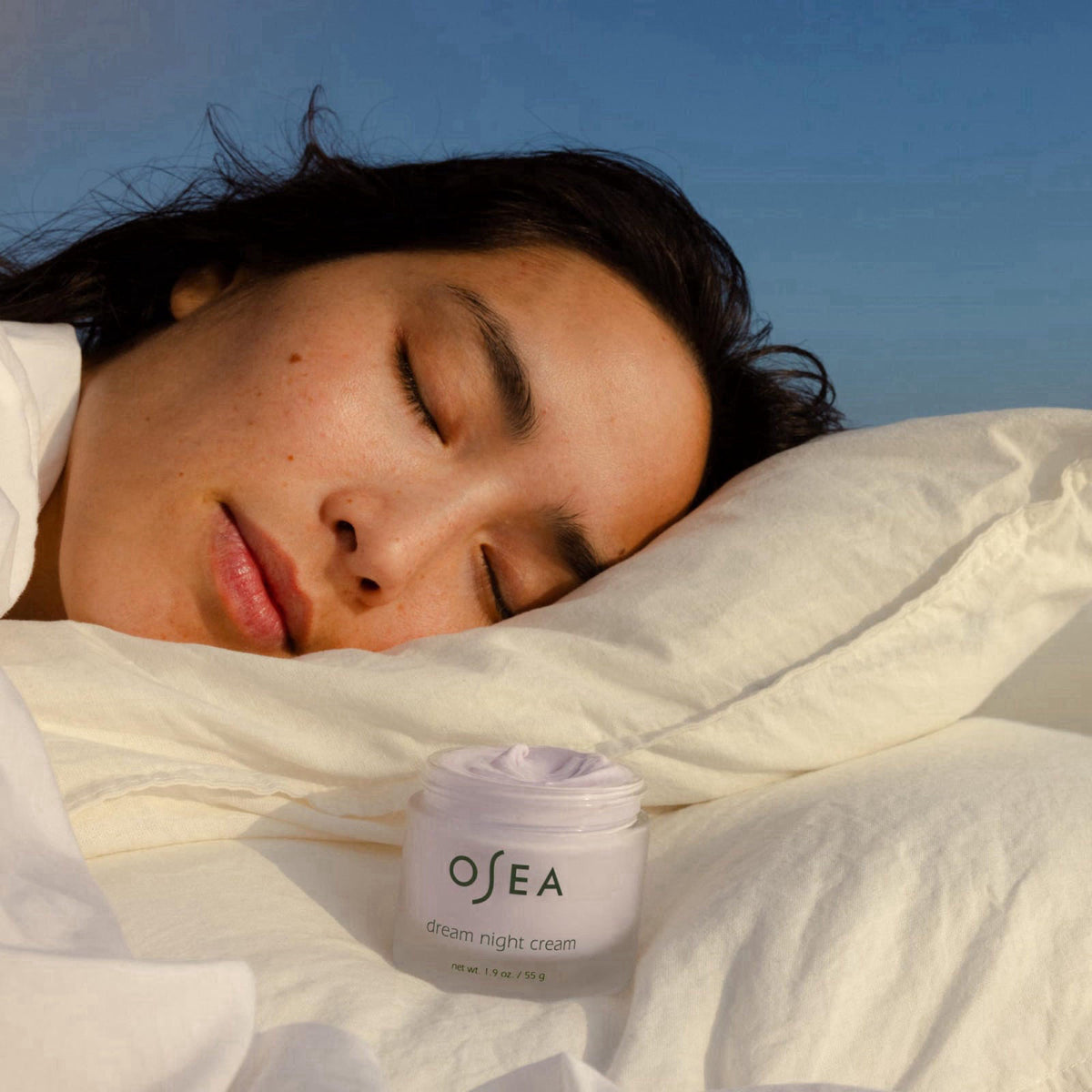 OSEA Dream Night Cream with Bio-Retinol - Anti-Aging Hydrating Face Cream with Algae-Derived Bio Retinol - Plumps, Firms