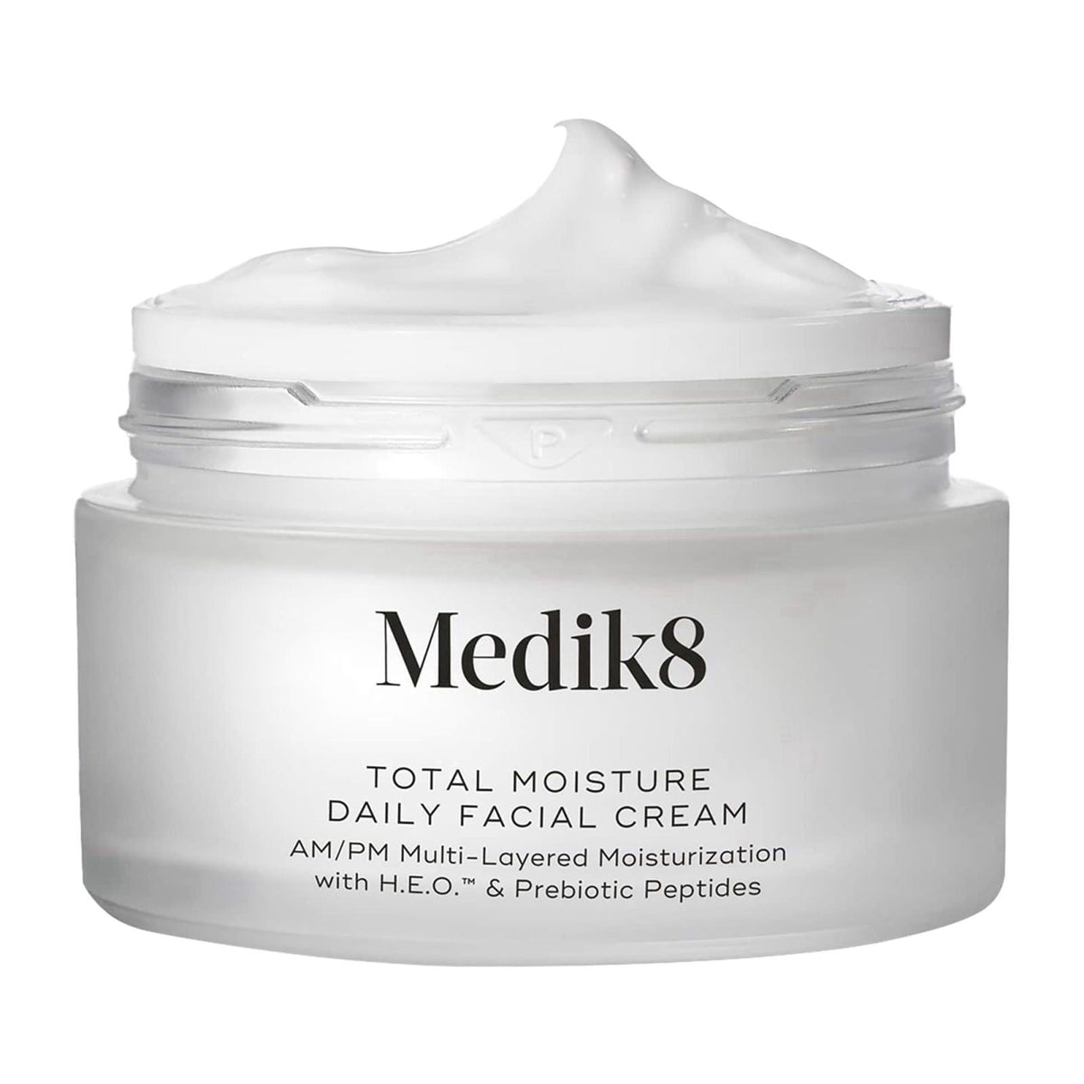 Medik8 Total Moisture Daily Facial Cream - Hydrating Peptide Face Moisturizer with Hyaluronic Acid - Face Cream Supports