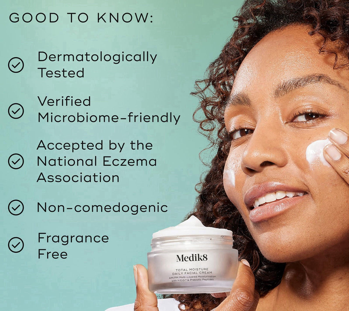Medik8 – Face Moisturizers on display